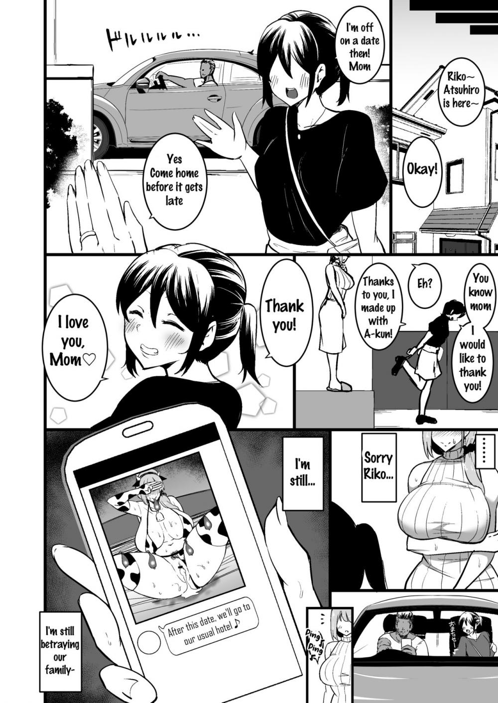 Hentai Manga Comic-Musume no Kareshi ni Ochiru Okaa-san-Read-57